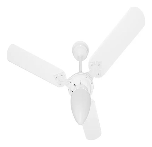 Ventilador De Teto Super Delta Com Lustre Br - 127v Cor Da Estrutura Branco Cor Das Pás Branco Diâmetro 95 Cm Material Das Pás Mdf Lacado Quantidade De Pás 3