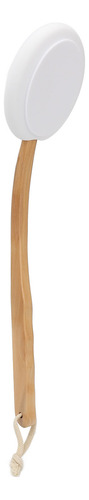 Cepillo Aplicador De Ducha Eva Con Mango De Madera, 4 Piezas