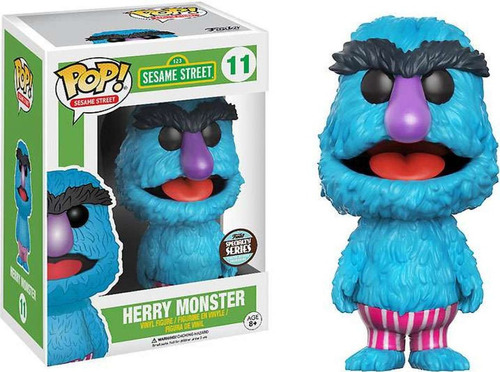 Funko Pop Plaza Sesamo Herry Monster Special Edition