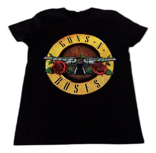 Guns N Roses Logo Polera Talla M/xl Roly 