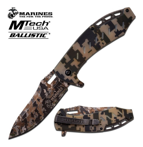 Navaja Tactica Mtech Marines Camo