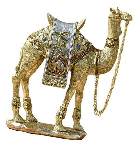 Adorno De Escritorio De Resina De La Colección Camel Figurin