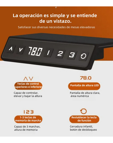 Escritorio Eléctric Flexispot De Oficina Ajustable En Altura