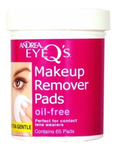 Sin Aceite De Maquillaje De Ojos De Andrea Q Eye Remover Pad