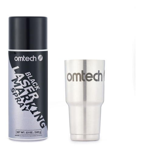 Spray Omtech Para Grabado Laser Metales 340gr, Mas Y Mejor!