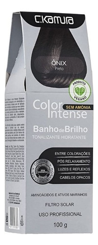 C.kamura Color Intense Ônix - Tonalizante 100g