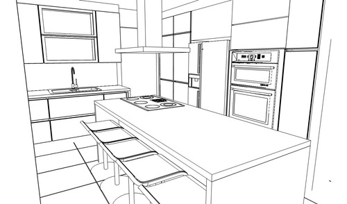 Imagen 2 de 10 de Diseño 3d De Cocinas E Interiores Servicio Y Asesoria
