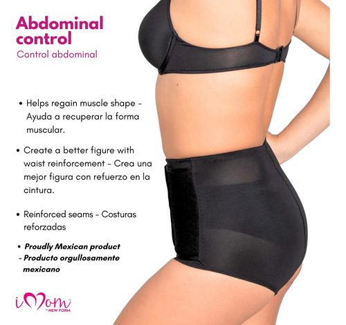 Imom Panty Faja Postparto Vientre Ajustable Fajas Postparto