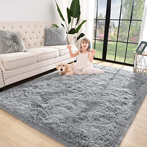 Jelymark Super Soft Shaggy Rug For Bedroom, 4x5.9 8kjnu