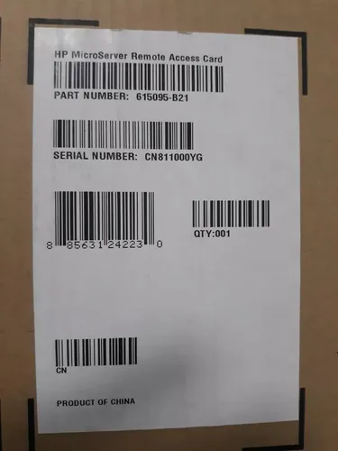 HP Micro Server Remote Access Card