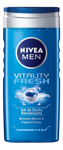 Gel De Ducha Nivea Men Vitality Fresh 250ml