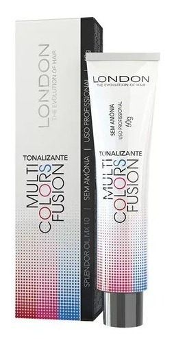  Tonalizante Multi Colors Fusion London Cosmeticos 60g 7.1