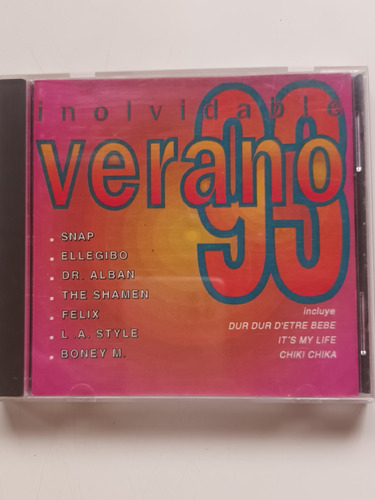 Inolvidable Verano 93 Cd (usado)