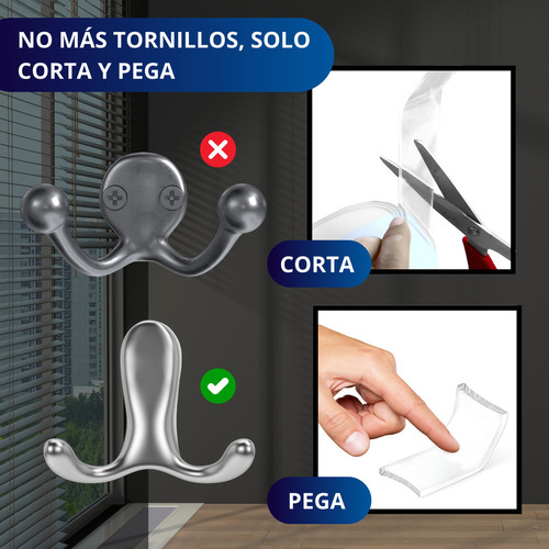 Cinta Doble Cara Adhesiva Ecomlab Transparente Nano Tape Liso