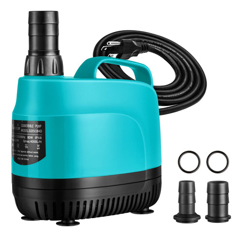 Kedsum 1060gph Agua Sumergible 80w), Bomba Sumergible Ultra 