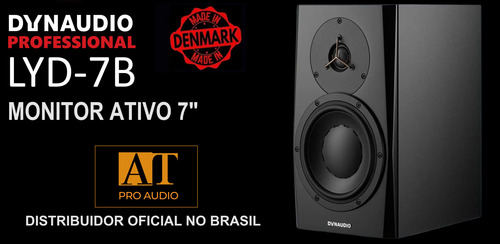 Dynaudio Lyd7 B Monitor Ativo Distribuidor Oficial No Brasil