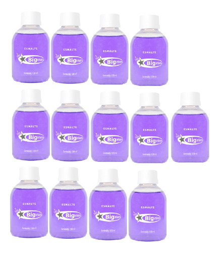 Big Universo Kit C/ 13 Unid Base Extra Brilho Roxo 120ml