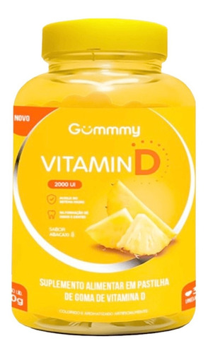 Suplemento Alimentar Gummy Vitamin D 30un