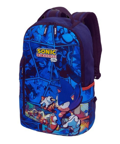 Mochila Escolar Costas G Sonic Comic Pacific 7890504