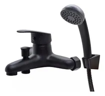 Comprar Monocomando Ducha Negro Completo C\u002Ftransferencia 15cm 