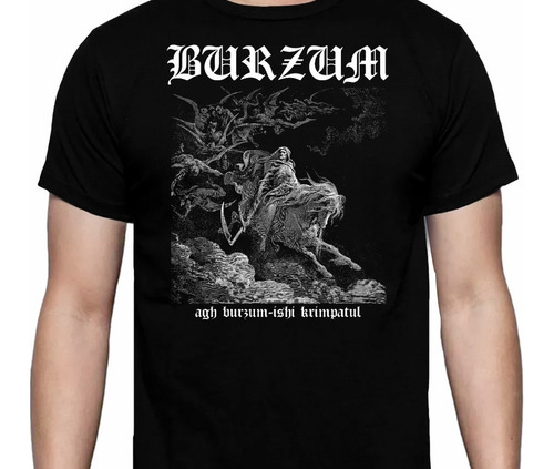 Burzum - Krimpatul - Black Metal - Polera - Cyco Records