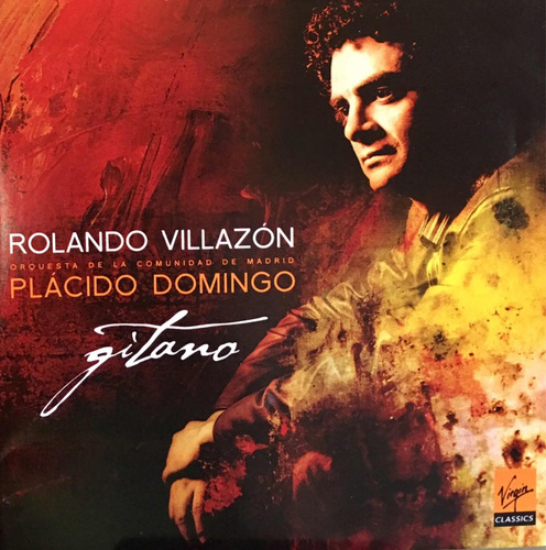 Cd Rolando Villazon - Plácido Domingo - Gitano - Orquesta Cd