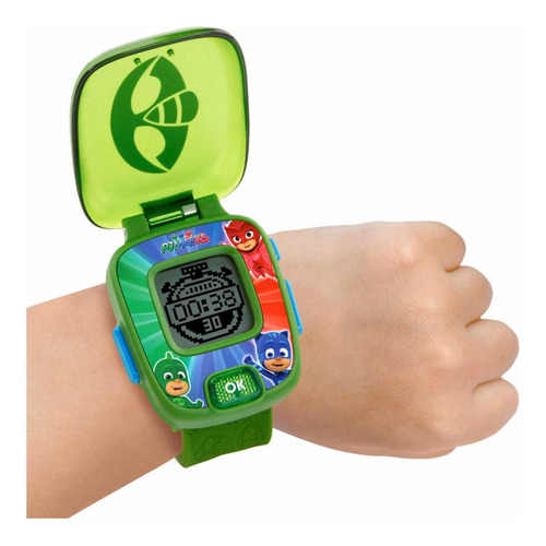 Reloj Pj Mask Súper Carboy, Súper Gekko Vtech Para Niño