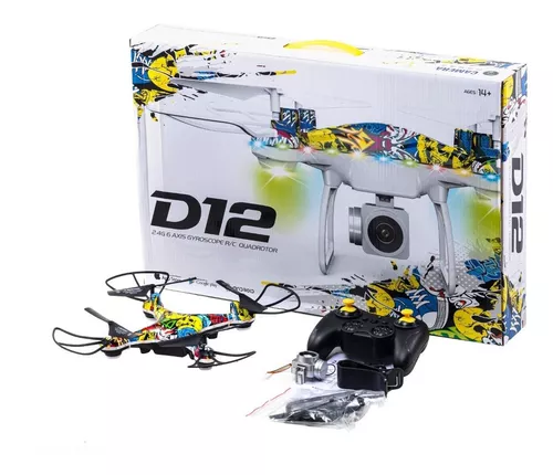 Dron Camara D12 6 Axis Quadrotor Gyroscope Wifi