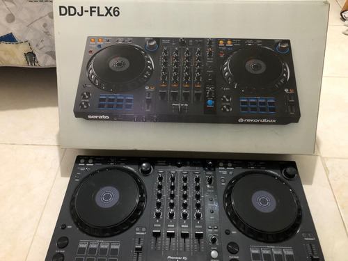 Consola Pioneer Dj Ddj-flx6 Color Negro 