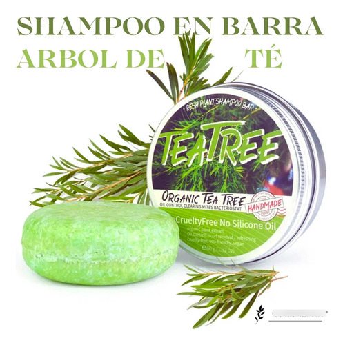 Barra De Shampo Arbol De Te - g a $917