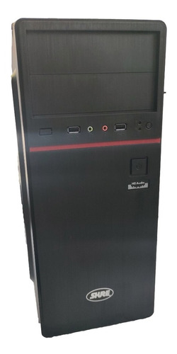 Gabinete Shure Atx 126 + Fuente 500w + Teclado + Mouse