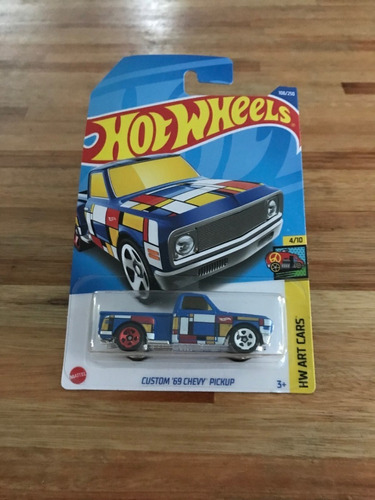 2022 Hot Wheels Custom 69 Chevy Pickup Azul  -  03_recs