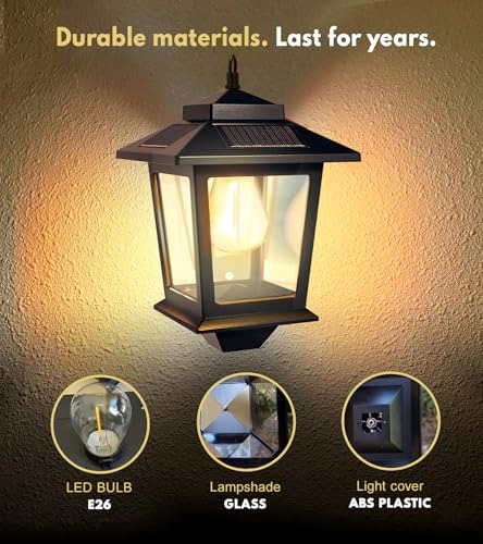 4 Linternas Solares De Pared, Linternas Solares Impermeables