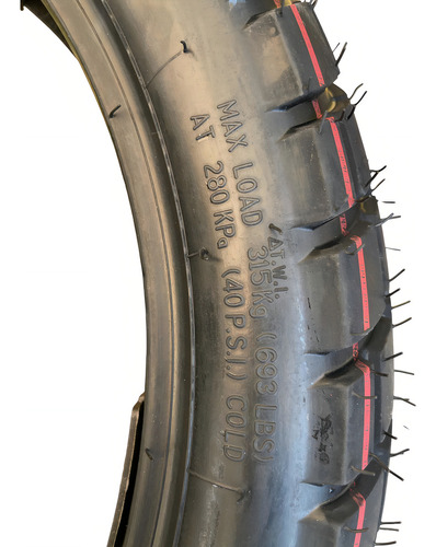 Llanta Trasera Para Moto Italika Ft180 Ft200/250 Doble Pr