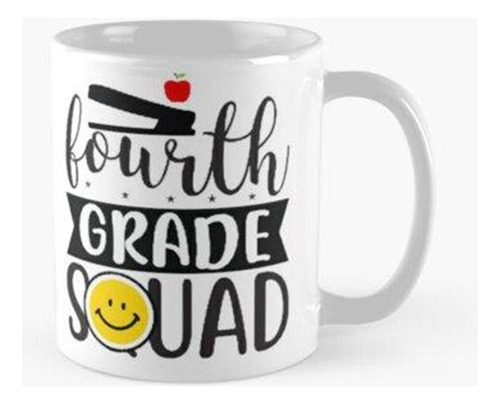 Taza Escuadrón De Cuarto Grado Calidad Premium