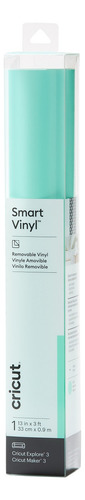 Rollo De Vinil Smart Removible Cricut 33 Cm X 90 Cm Color Menta