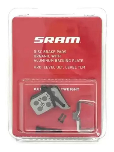 Pastilha Freio Original Sram Level Ultimate Tlm Red Orgânica