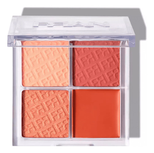 Paleta De Blushes Beach Face 4 Cores Fran By Franciny Ehlke