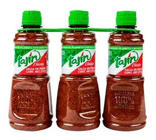 * Combo De 3 * Tajín Clásico Chile En Polvo 255g