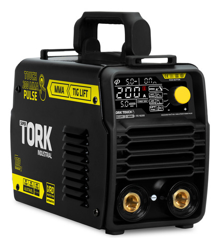 Super Tork Touch 200 VRD Máquina de solda inversora preta 60Hz 220V