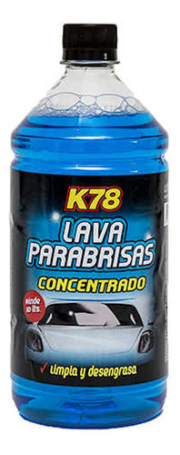 Lava Parabrisas K78 Concentrado 1 Litro X Un Auto Vehiculo