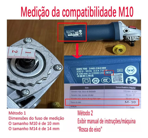 2 Broca Cônica Chanfro Diamante Esmerilhadeira Porcelanato