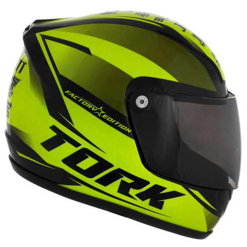 Capacete Cofre Mini Pro Tork Factory Edition Amarelo Tamanho do capacete Único