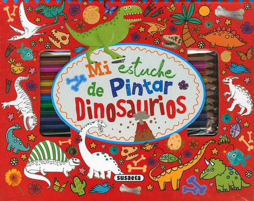 Mi Estuche De Pintar Dinosaurios - Aa.vv.