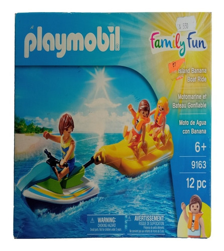 Playmobil 9163 Moto De Agua Con Banana Coleccionable