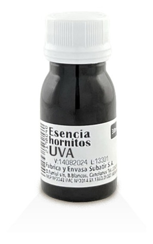 Esencias Para Hornitos Aromaticos Uva 30ml - Prolimpio