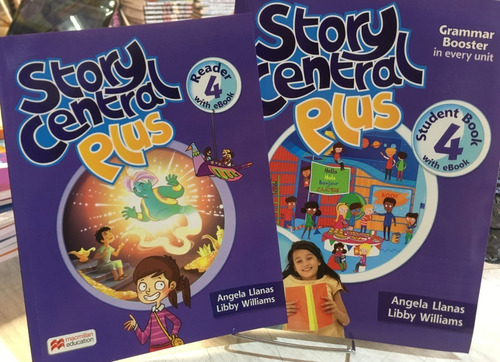Story Central Plus 4 Student Book And Reader - Macmillan