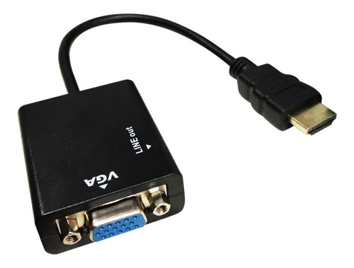 Cabo Adaptador Hdmi Para Vga Para Tv Pc Notebook Monitor Mercadolivre