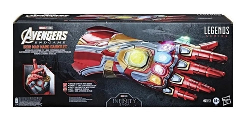 Iron Man Nano Gauntlet Puño Articulado Marvel Legends