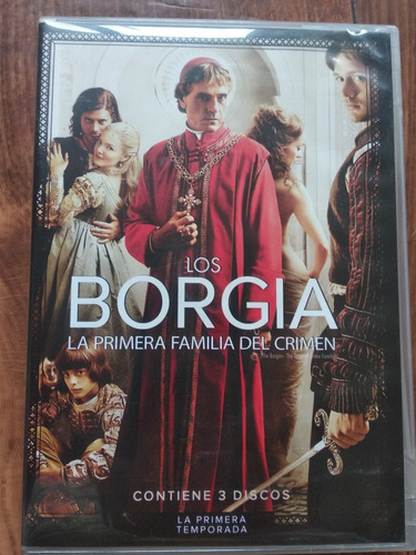 Los Borgia Primera Temporada 3 Dvd's 
